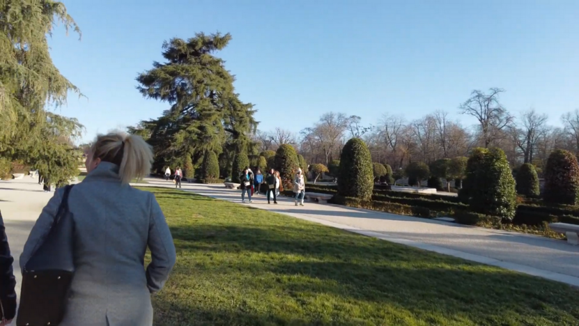 El Retiro Park Madrid _ Spain